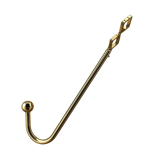 Golden Adjustable LOCKINK 3867 Hook Anal Set AllNight 0716